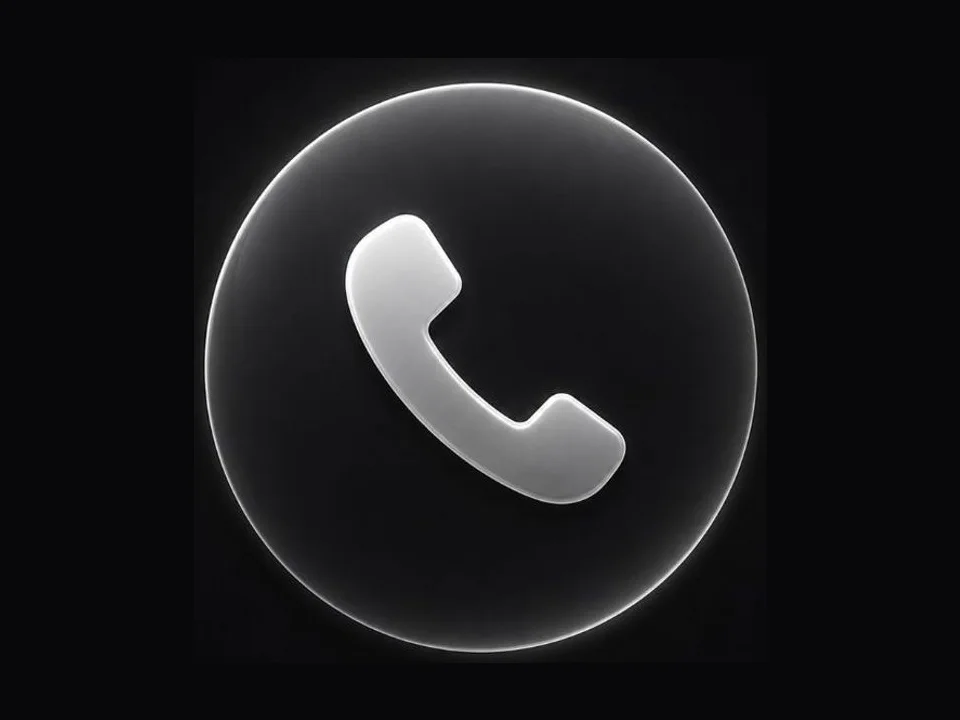 KI-Telefonassistent: Symbol für automatische Anrufannahme und telefonischen Kundensupport